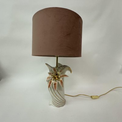 Hollywood Regency Bassano Ceramic Table Lamp, Italy, 1970s-BGP-1818850