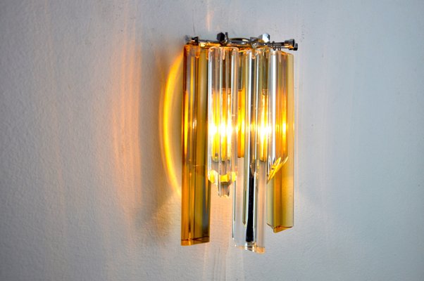 Hollywood Regency Bicolor Lamp by Paolo Venini, Italy 1970s-EJE-960105