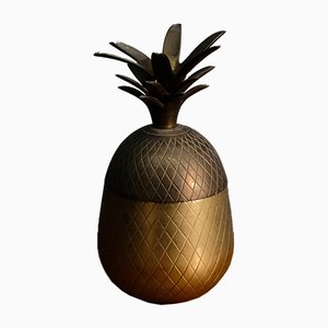 Hollywood Regency Brass Pineapple Box, 1970-CIP-938656