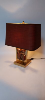 Hollywood Regency Brass Table Lamp-AIF-1795957