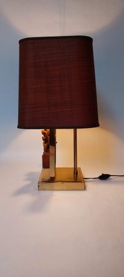 Hollywood Regency Brass Table Lamp-AIF-1795957