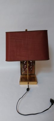 Hollywood Regency Brass Table Lamp-AIF-1795957