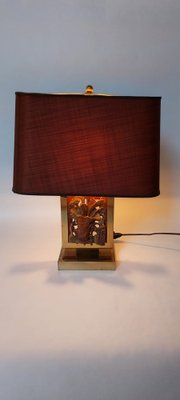 Hollywood Regency Brass Table Lamp-AIF-1795957