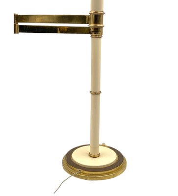 Hollywood Regency Brass Table Lamp by Tommaso Barbi, 1970-TXN-1771800