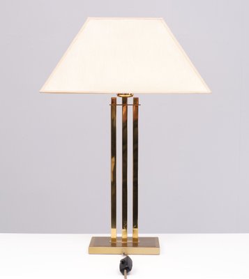 Hollywood Regency Brass Table Lamp from Deknudt, Belgium, 1978-GCG-1794752