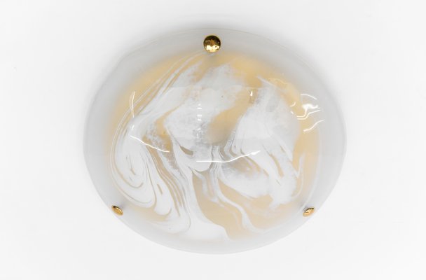 Hollywood Regency Bubble Glass Ceiling Lamp from Hillebrand, Germany, 1960s-KQB-1717987