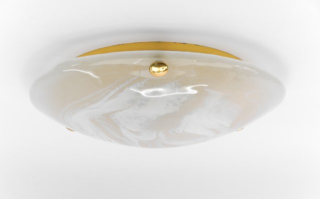 Hollywood Regency Bubble Glass Ceiling Lamp from Hillebrand, Germany, 1960s-KQB-1717987