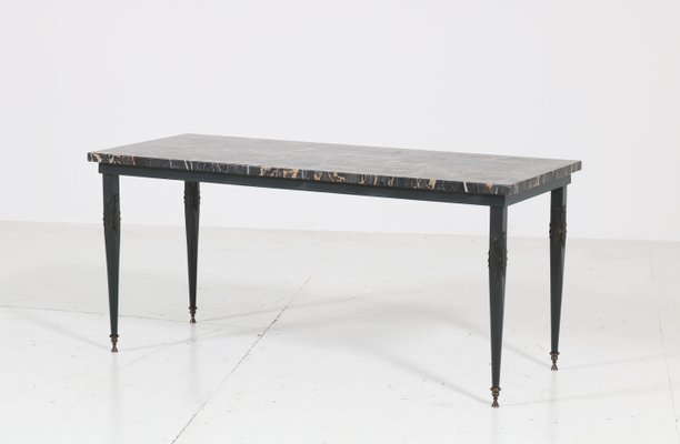 Hollywood Regency Coffee Table in the Style of Maison Jansen, 1970s-MY-713693