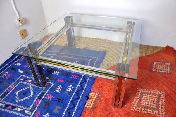 Hollywood Regency Coffee Table, Italy, 1970-EJE-1028084