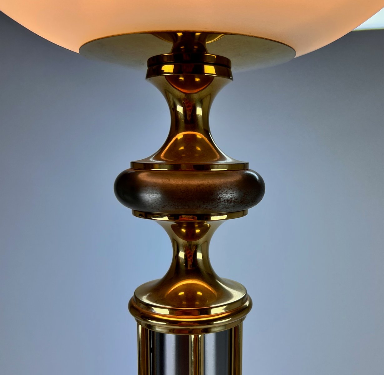 Hollywood Regency Floor Lamp from Le Dauphin Jjs, 1970s