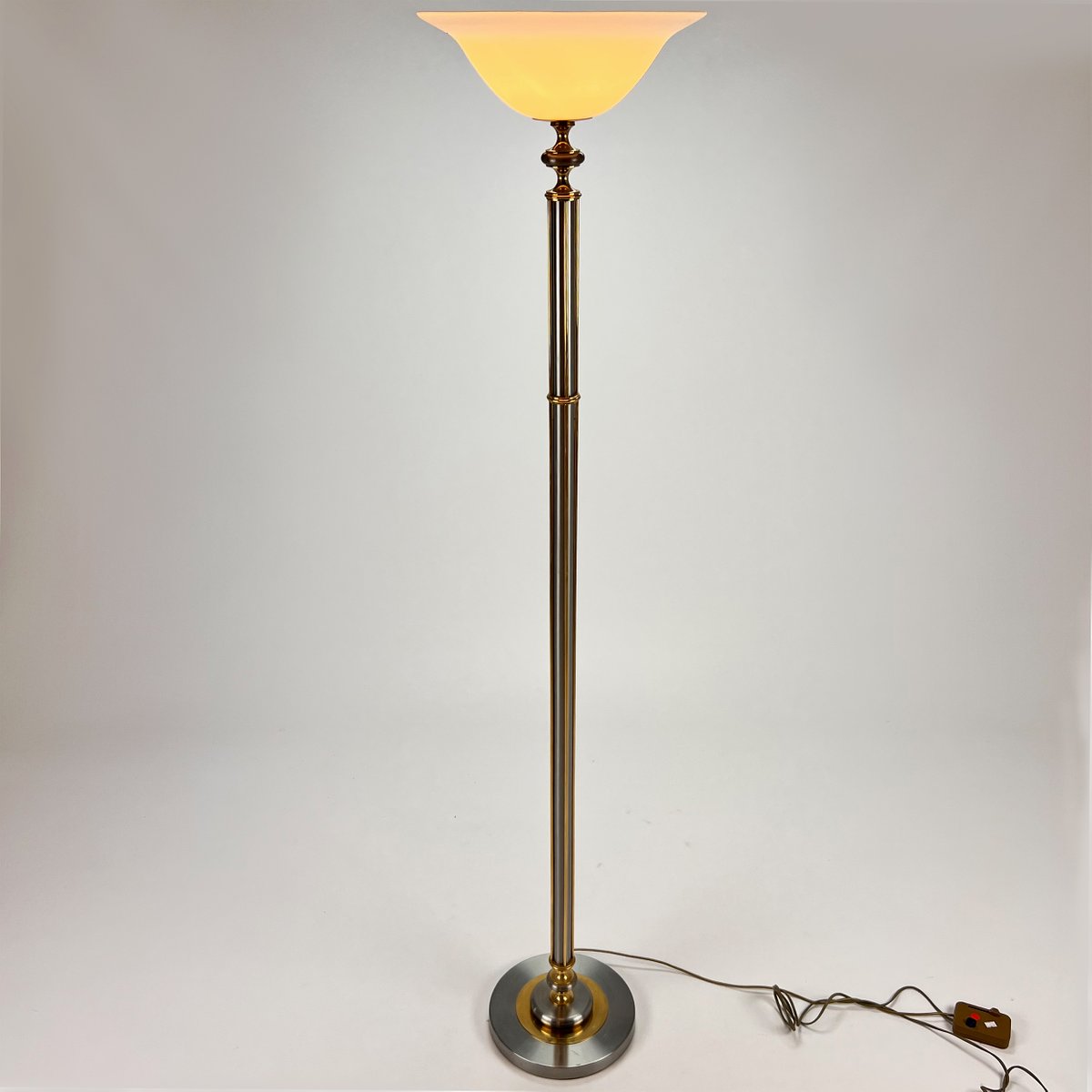 Hollywood Regency Floor Lamp from Le Dauphin Jjs, 1970s