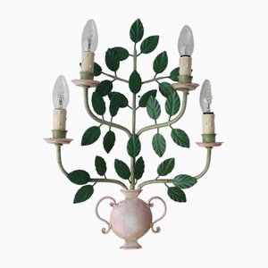 Hollywood Regency Italian Florentine Wall Lamp-FJP-1717640