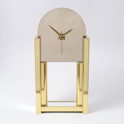 Hollywood Regency Mirror Clock from NUFA, 1980s-IXK-888084