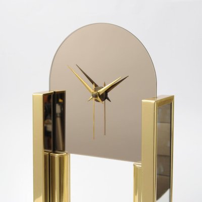 Hollywood Regency Mirror Clock from NUFA, 1980s-IXK-888084