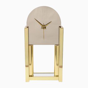 Hollywood Regency Mirror Clock from NUFA, 1980s-IXK-888084