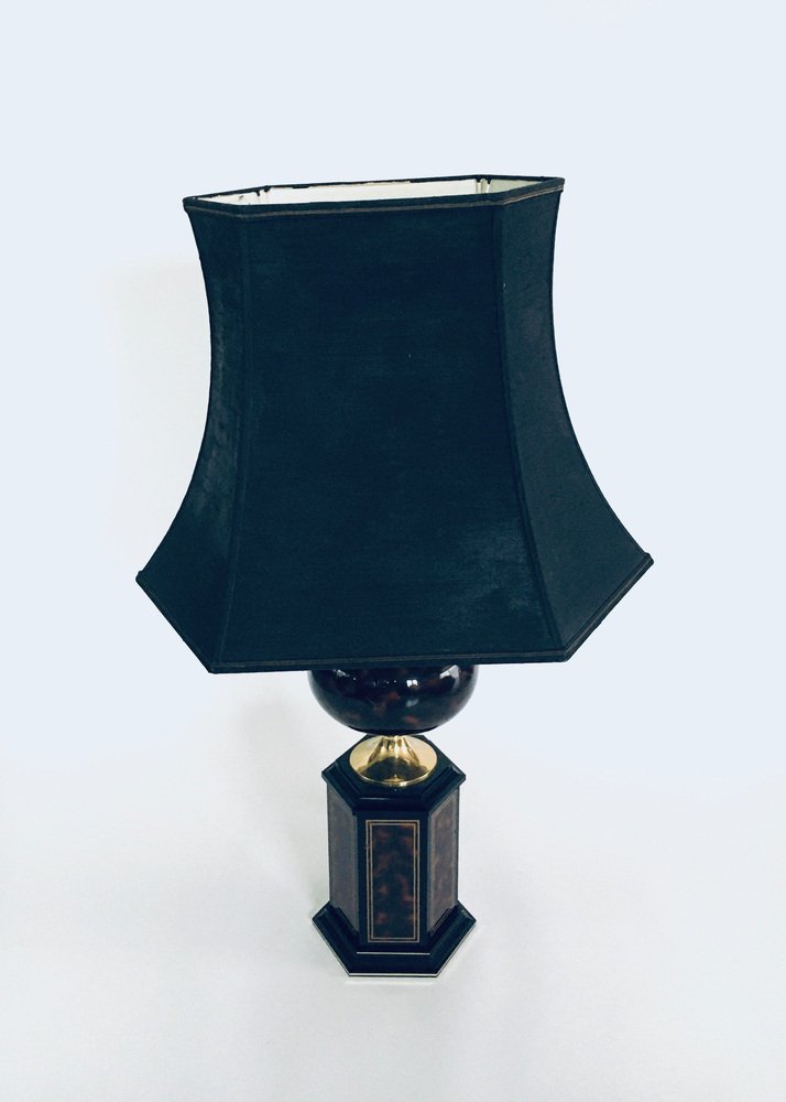 Hollywood Regency Nadym Table Lamp from Le Dauphin, France, 1970s