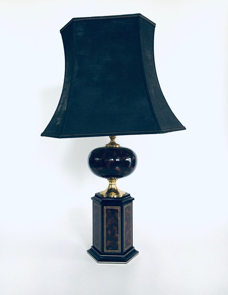 Hollywood Regency Nadym Table Lamp from Le Dauphin, France, 1970s