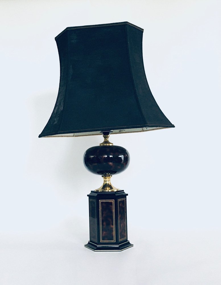 Hollywood Regency Nadym Table Lamp from Le Dauphin, France, 1970s