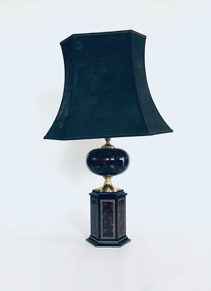 Hollywood Regency Nadym Table Lamp from Le Dauphin, France, 1970s