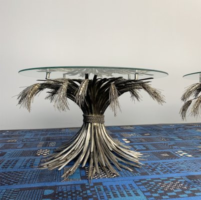 Hollywood Regency Shades of Leaf Coffee Tables, 1970s, Set of 2-VQG-1806927