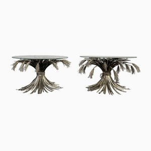 Hollywood Regency Shades of Leaf Coffee Tables, 1970s, Set of 2-VQG-1806927