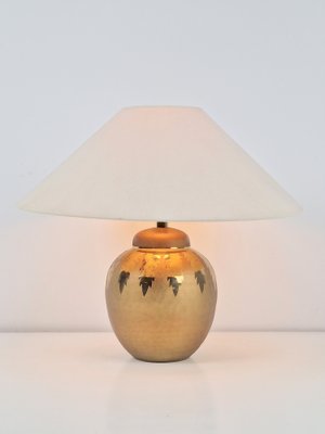 Hollywood Regency Sphere Table Lamp in Brass by Louis Drimmer, France, 1970s-AXJ-1700548