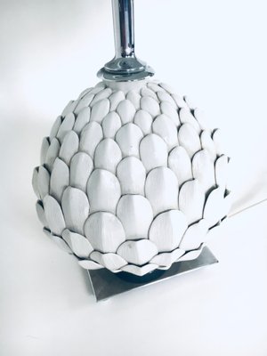 Hollywood Regency Style Artichoke Table Lamp, 1970s-RQV-1441833