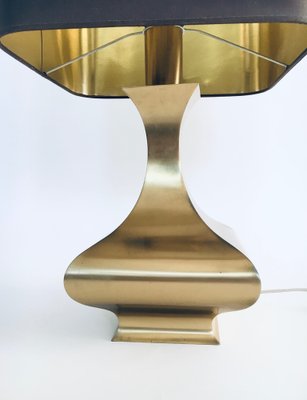 Hollywood Regency Style Brass Table Lamp, 1970s-RQV-1022718