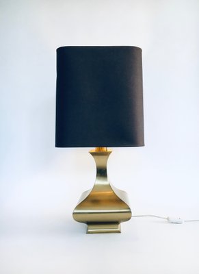 Hollywood Regency Style Brass Table Lamp, 1970s-RQV-1022718