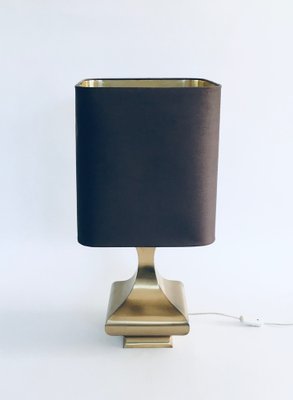 Hollywood Regency Style Brass Table Lamp, 1970s-RQV-1022718