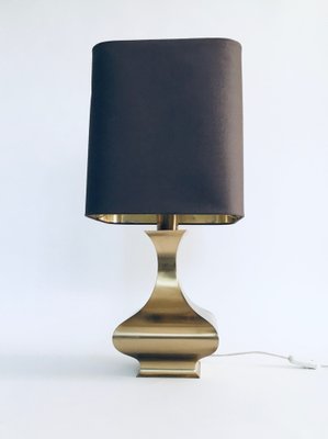 Hollywood Regency Style Brass Table Lamp, 1970s-RQV-1022718