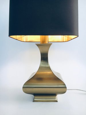 Hollywood Regency Style Brass Table Lamp, 1970s-RQV-1022718