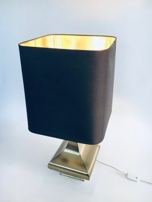 Hollywood Regency Style Brass Table Lamp, 1970s-RQV-1022718