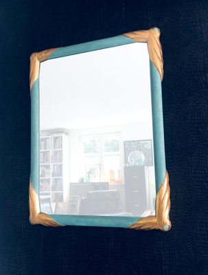 Hollywood Regency Style Framed Mirror from Deknudt, Belgium, 1970s-RQV-999490