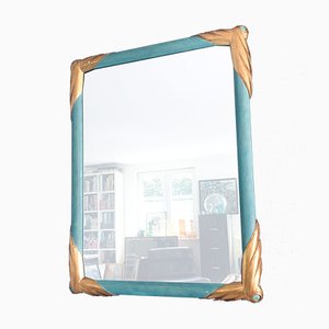 Hollywood Regency Style Framed Mirror from Deknudt, Belgium, 1970s-RQV-999490