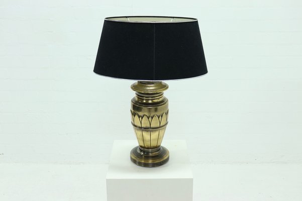 Hollywood Regency Style Lotus Table Lamp, 1980s-VV-987762