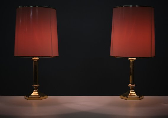 Hollywood Regency Table Lamps from Herda, the Netherlands, 1978, Set of 2-GCG-1779574