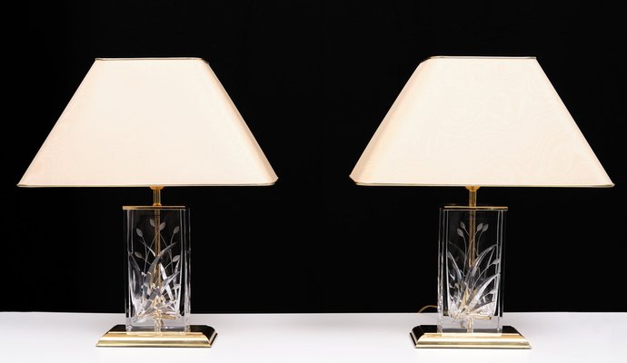 Hollywood Regency Table Lamps from Nachtmann, Germany, 1970s, Set of 2-GCG-1819859