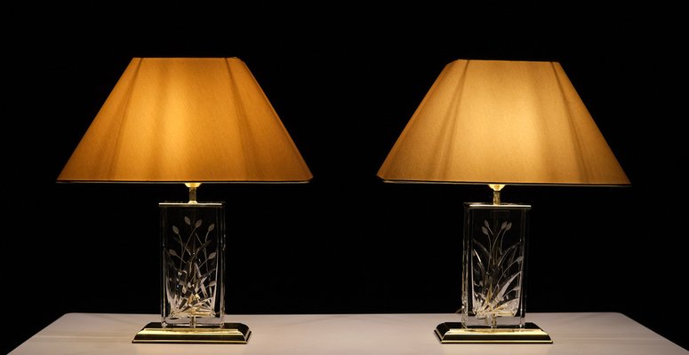 Hollywood Regency Table Lamps from Nachtmann, Germany, 1970s, Set of 2-GCG-1819859