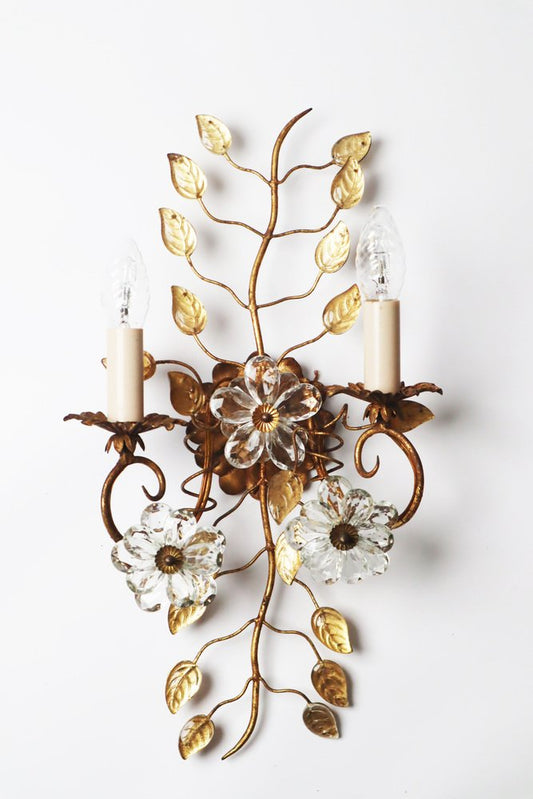 Hollywood Regency Wall Light from Banci Firenze, 1960s