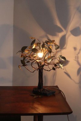 Hollywood Regency Wish Tree Lamp in Brass by Daniel D'Haeseleer-ESB-1376689