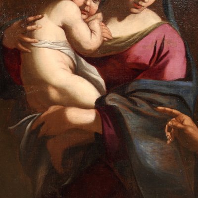 Holy Family, 1680, Oil on Canvas, Framed-RP-2018252