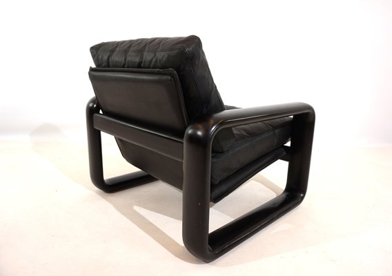 Hombre Armchair in Leather by Burkhard Vogtherr for Rosenthal, 1970s-HUW-1819480