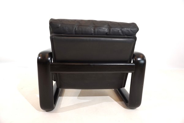 Hombre Armchair in Leather by Burkhard Vogtherr for Rosenthal, 1970s-HUW-1819480