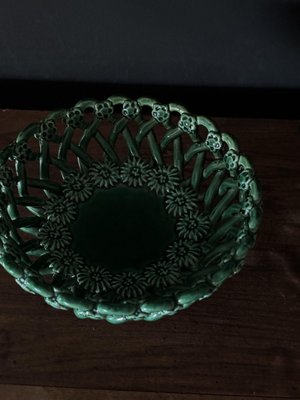 Homemade Ceramic Basket, 1960s-YSE-2034526