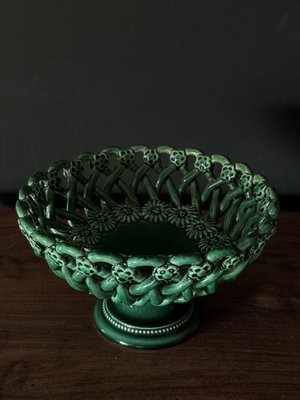 Homemade Ceramic Basket, 1960s-YSE-2034526