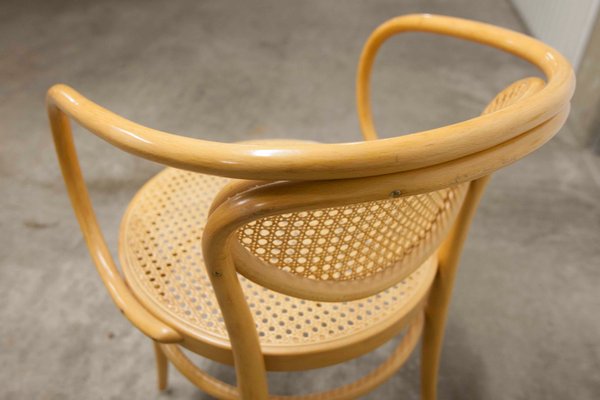 Honey Colored Cane 210 R Armchair from Thonet, 1994-VQY-1179324