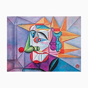 Hongda, Jokers Are Not Ugly, 2023, Oil on Sailcloth-CHG-2037076