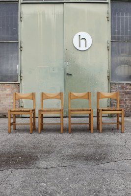 Hongisto Dining Table and Chairs by Ilmari Tapiovaara for Laukaan Puu, 1960s, Set of 5-XIJ-1760863