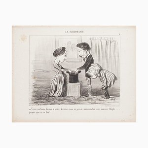 Honoré Daumier - Come, My Wife (...) - Original Lithograph - 1853-ZCI-870742